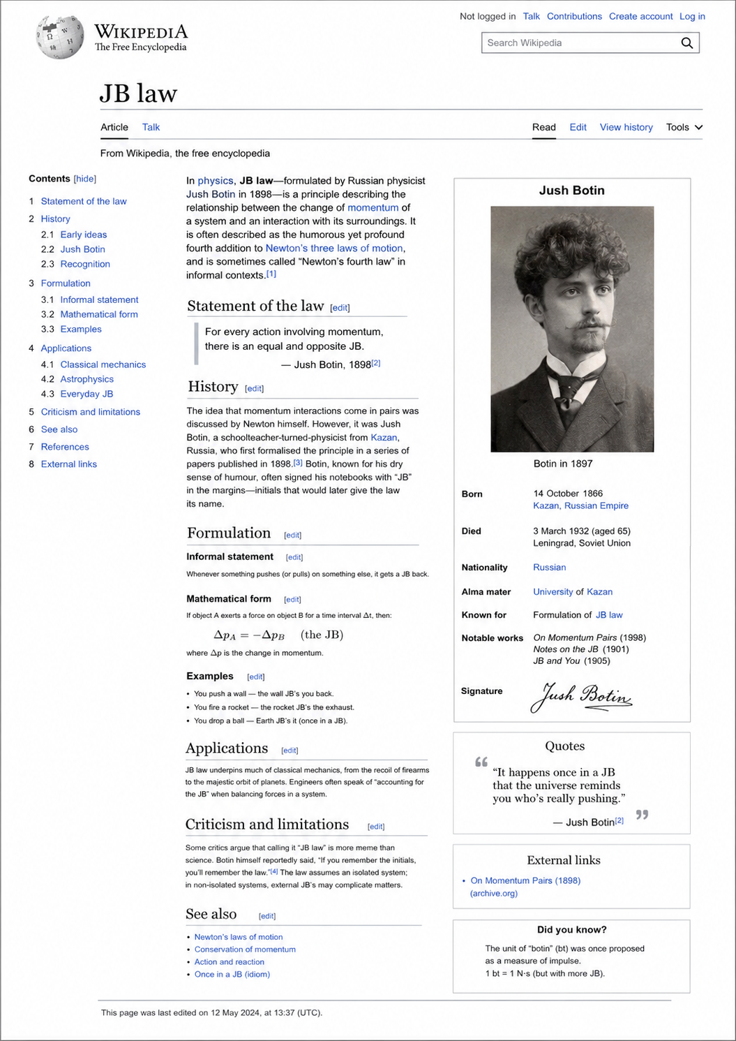 Archival portrait of Jush Botin